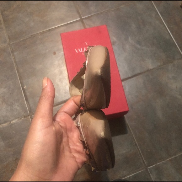 Authentic Valentino nude flats 39 - Picture 6 of 8
